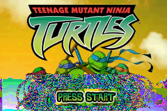 Game Boy Advance Video - Teenage Mutant Ninja Turtles - Things Change Title Screen